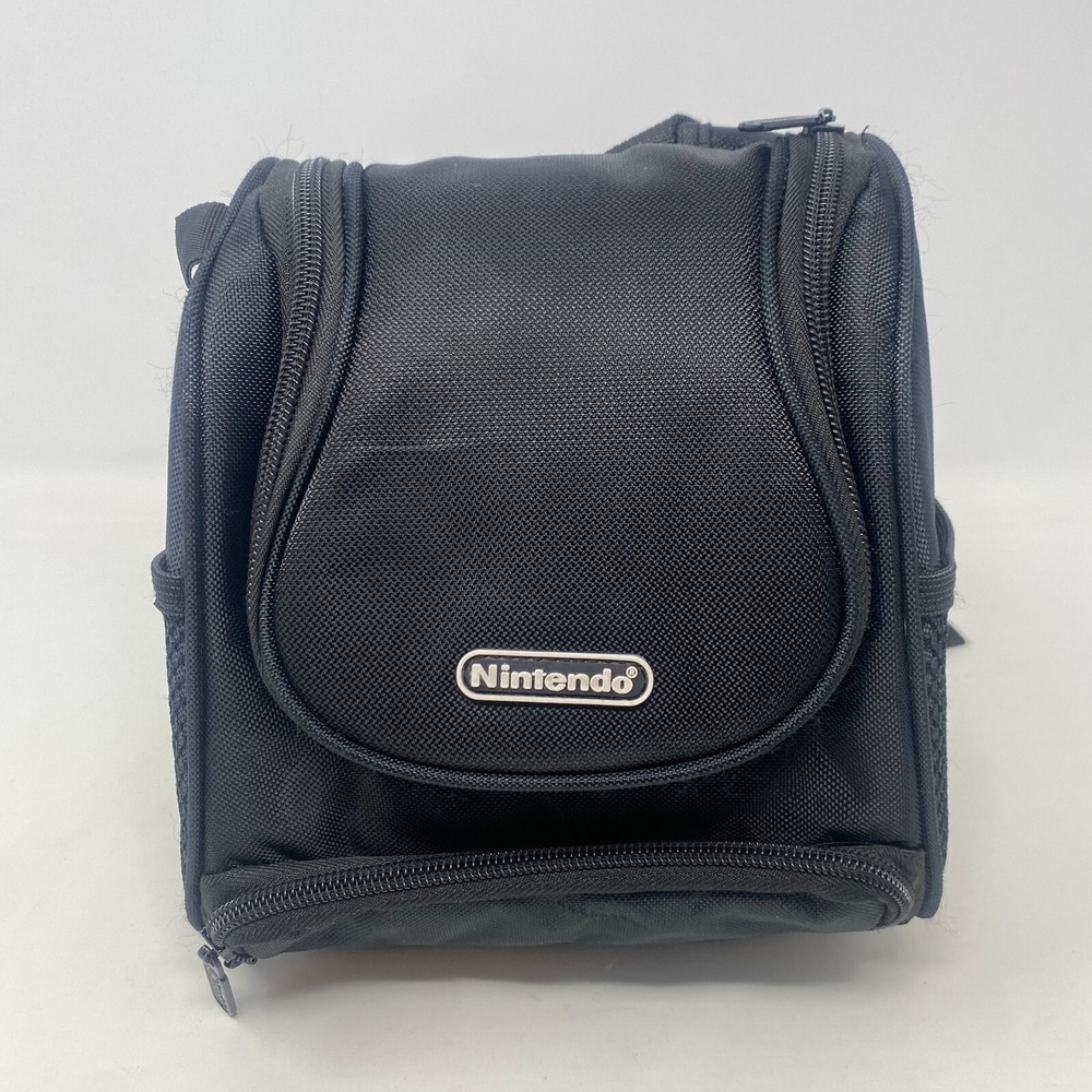 Official Nintendo Handheld Mini Backpack Travel Bag Case Black‎